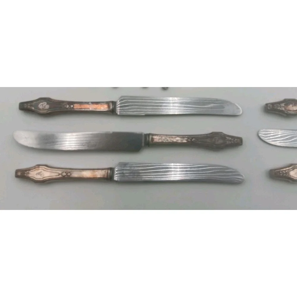 16 Pc Silverplate 1921 HOSTESS Pattern Flatware International Silver‎ Monogram A